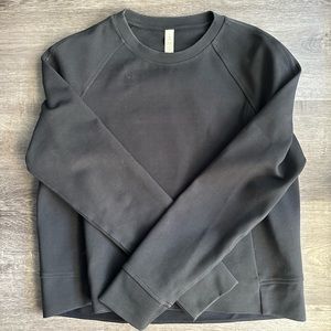 Lululemon Black Crewneck